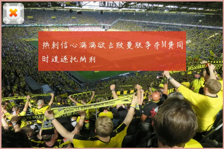 热刺信心满满欲击败曼联争夺M费同时追逐托纳利